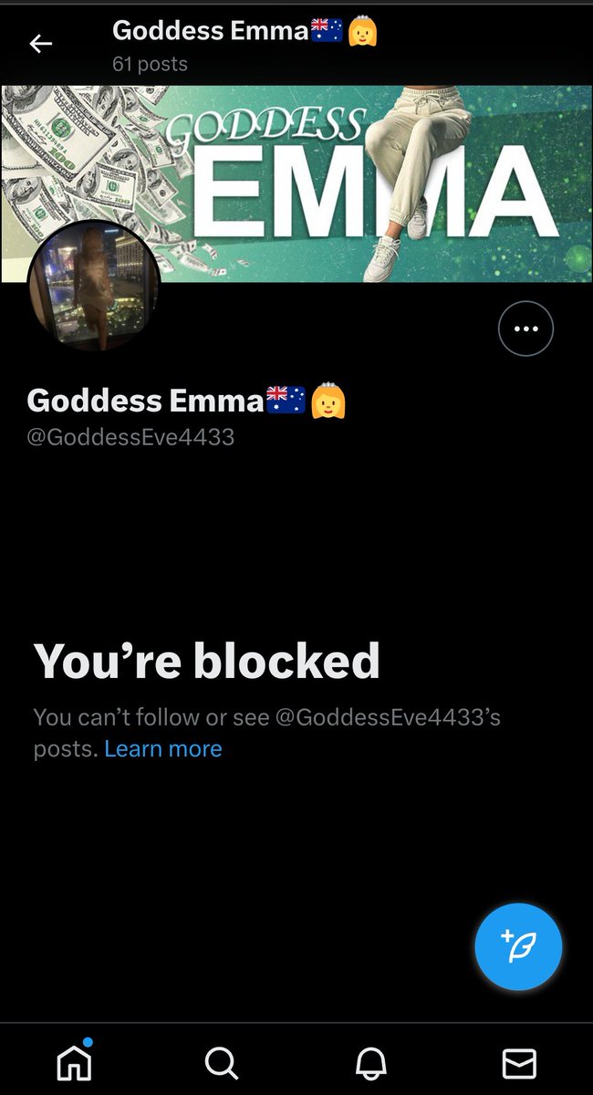 hercutewallet's tweet photo. Report this profile, she's not the real @GoddessEmma200
#findom #femdom #fakefindom https://t.co/m0zMhRzg9D