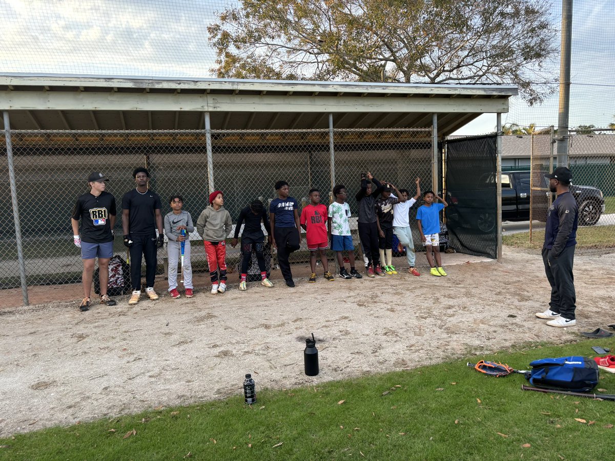 RBI Open Field Training at Jackie Robinson Training Complex in Vero Beach, Florida