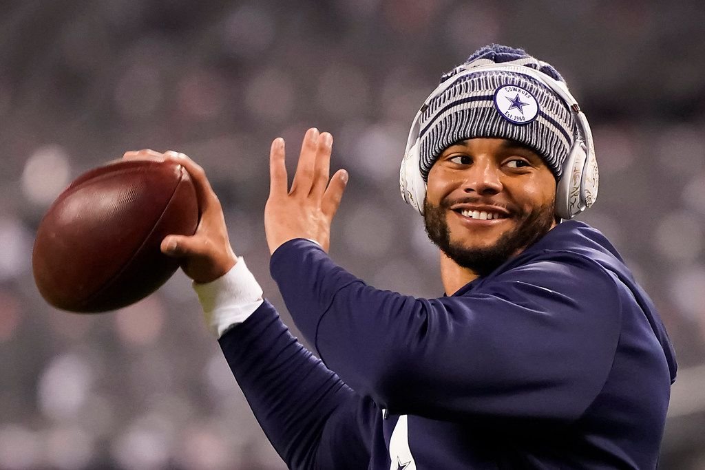 nflrums's tweet photo. Dallas Cowboys Dak Prescott has 4 TDs today.

Prescott has his league leading 36th Passing TD https://t.co/wZ2oe3FaoG