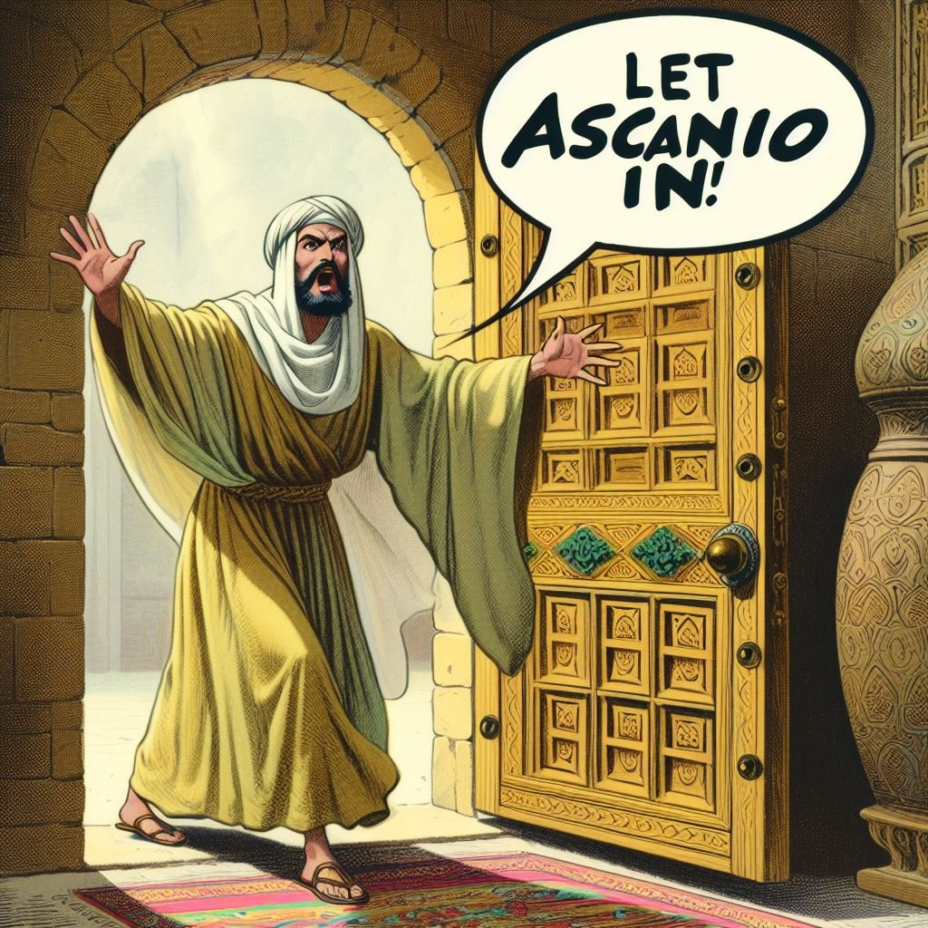 NMasiani's tweet photo. Oggi è l'#8Gennaio ed è il giorno in cui bisogna lasciare entrare #Ascanio e non bisogna urlare nei #gomitoli! https://t.co/scMOFqCwSJ