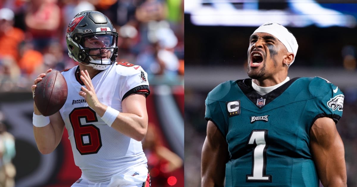PHLEaglesNation's tweet photo. The #Eagles have opened as 1.5 point favorites for their Wild Card Round matchup against the #Buccaneers. https://t.co/SYXMcdyiQg