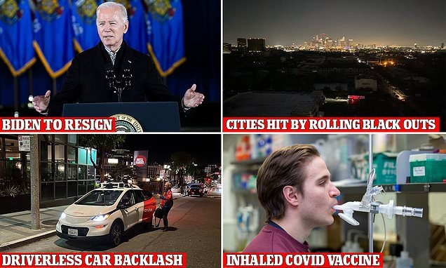 MarioNawfal's tweet photo. 🚨 JP MORGAN PREDICTS BIDEN WILL RESIGN DUE TO SICKNESS

It's one of the 10 predictions for the year released by strategist Michheal Cembalest.

Cembalest also remarks that 2024 will bring rolling blackouts to U.S cities and driverless cars will face boycotts. 

Top ten surprises for 2024, according to Michael Cembalest
1. The US dollar remains stable

2. The DoJ/FTC win a big antitrust case

3. President Biden withdraws from the November election

4. The driverless car backlash is coming

5. Broadly syndicated loan losses rise above private credit losses for the first time

6. Argentine dollarization will fail if implemented

7. Russian invasion of Ukraine drags on with no ceasefire in 2024

8. Despite storm clouds over US regional banks, their stock will do well

9. Due to retirement of dispatchable power, major cities will face electricity outages and/or natural gas outages

10. Researchers will complete work on an inhaled Covid vaccine
Source: Daily Mail