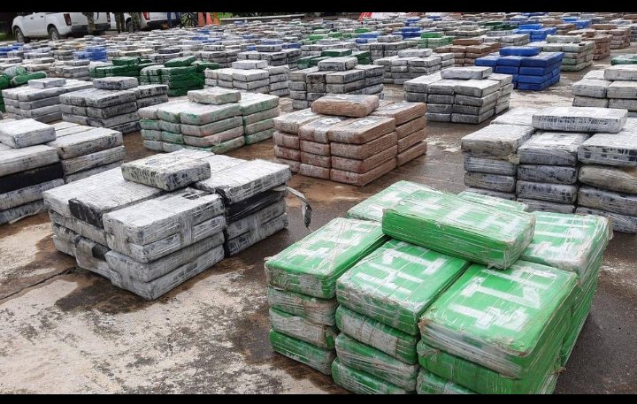 Orlando71156528's tweet photo. Aunque usted no lo crea, durante el desastroso gobierno duque, se incautaron 300 toneladas de cocaína en 4 años, en 2023, el #GobiernoDelCambio incautó más de 1000 toneladas. De ahí él grito desesperado del "fuera Petro". https://t.co/vCvmcrTNfL