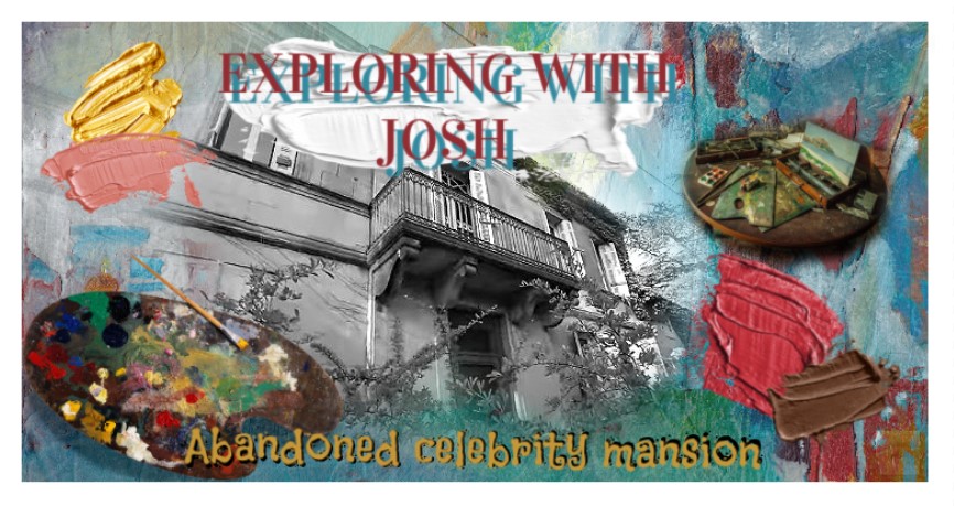 Cheekyoziechick's tweet image. #ExploringWithJosh visits an #abandoned mansion, once full of dreams and life but now just full of memories forgotten. #Paintings #painters #Explore #Travel #TravelVlogs RiseAbove.shop #Merchandise #Photography 🖌️youtube.com/watch?v=H7qrcT…