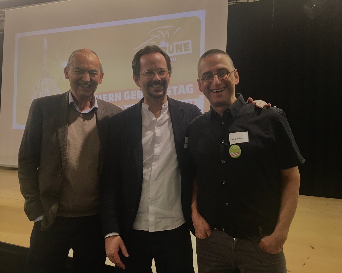 40 Jahre <a href="/GrueneThurgau/">GRÜNE Thurgau</a> . Jubel, Freude und Stolz auf vier Jahrzehnte Mut, Unabhängigkeit und das Schaffen von Mehrheiten in wichtigen Fragen.. Wertschätzende Worte aus allen Parteien, kurzum ein würdiges Fest.