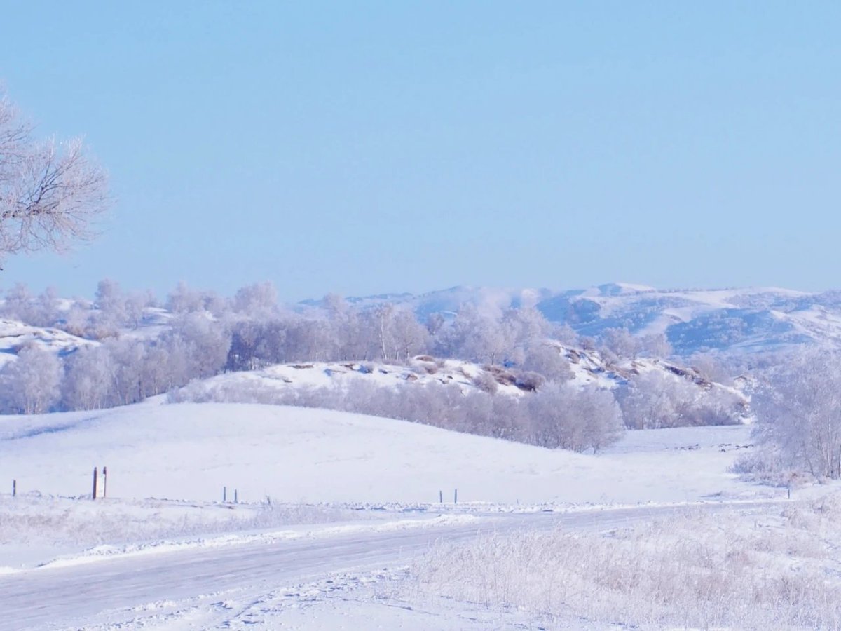 99%的人没有见过草原的冬天。
乌兰布统，内蒙古赤峰市克什克腾旗最南端，距北京300余公里，与河北的塞罕坝隔河相望，它不仅拥有令人陶醉的草原风光，冬天一到他便成了世人瞩目的“塞北雪乡”。