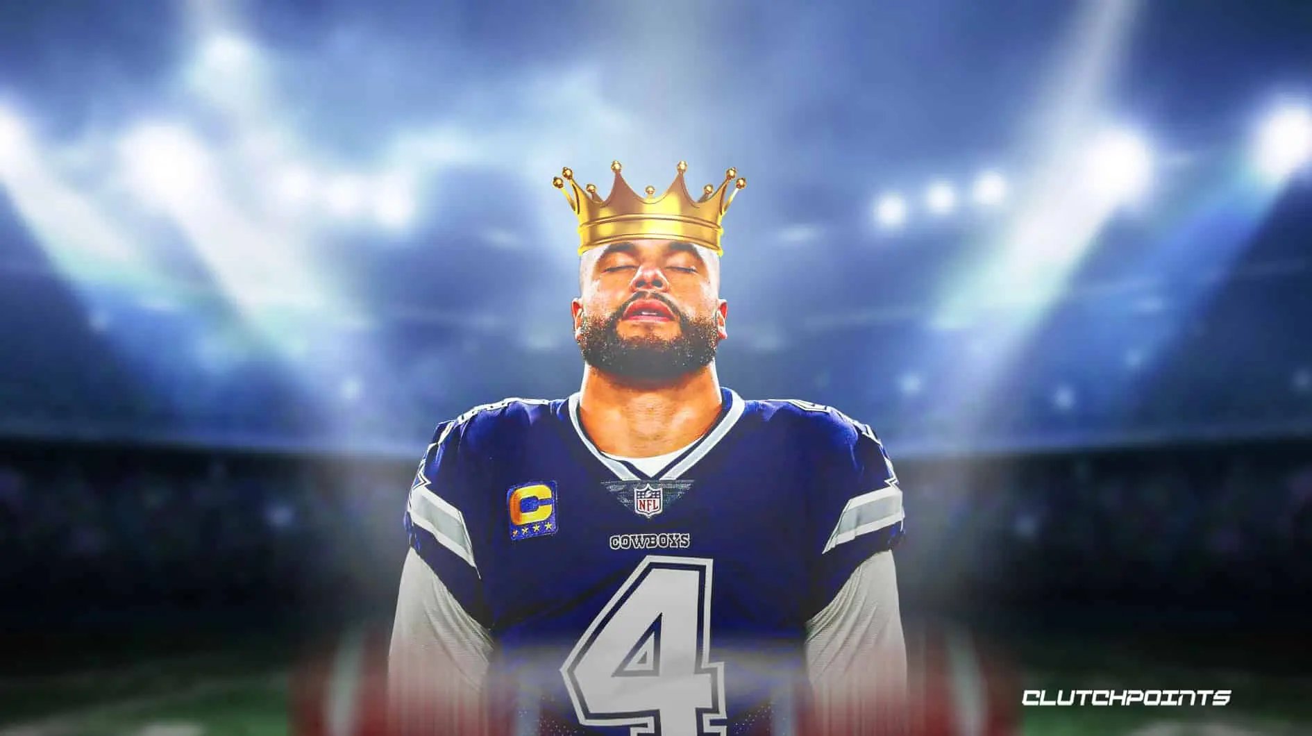 ClutchPoints on X: "NFC EAST CHAMPS Dak Prescott and the Cowboys finish with a record of 12-5 and will be the No. 2 seed in this year's playoffs 🤠 https://t.co/ImN2Yc8ROz" / X