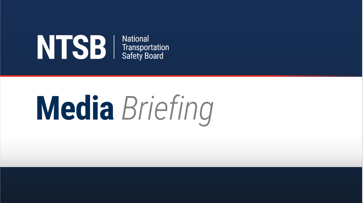 NTSB Chair Jennifer Homendy will brief the media today at 8:00 p.m. PT on Friday’s accident involving Alaska Airlines Flight 1282 on a Boeing 737-9 MAX. The briefing will be at the Embassy Suites Portland Airport Hotel (7900 NE 82nd Ave, Portland, OR 97220).