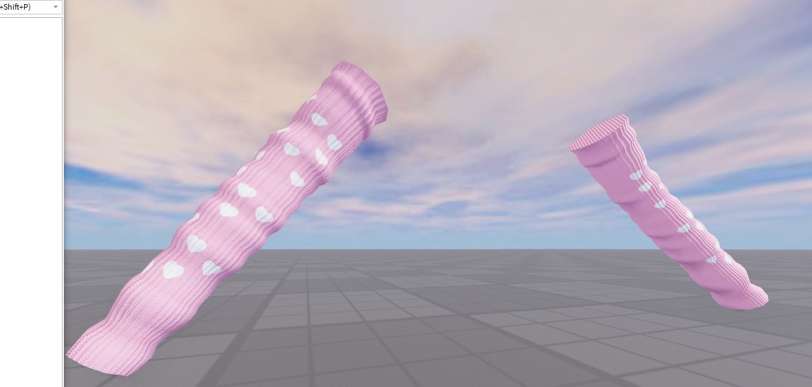 GogithyDev's tweet image. Bidding/auctioning these arm warmers for USD

Current bid from a discord server is: 65$

Layered clothing is hard to make and this texture is made with love

Valentines is soon! This is sure to sell!

Check tweet below to see It in action!

REPLY W BIDS
#robloxugc #ugcroblox #ugc