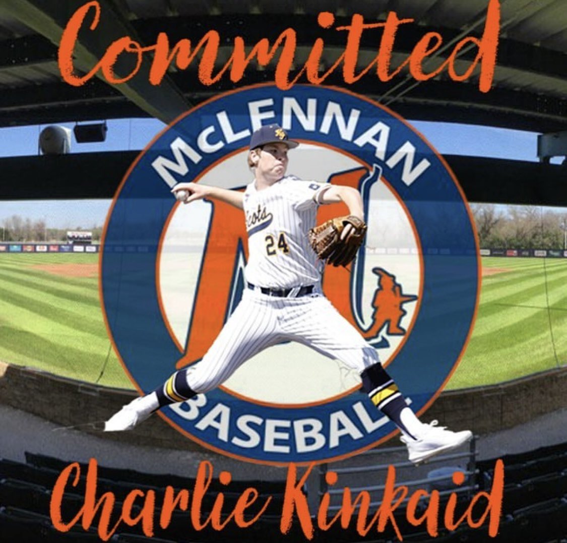 🚨SIGNED!🚨Congratulations to Diamond Prospects 2024 Testa’s right handed pitcher Charlie Kinkaid on his commitment to @mccbaseball1!

#trusttheprocess #beseen #nextlevel #dudealert #bosqueboys