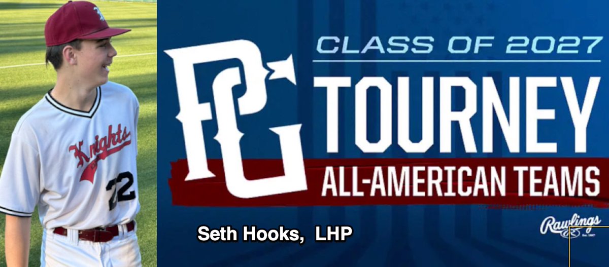 William Weber (@willweber2027) on Twitter photo Big Congrats to my teammate <a href="/SethHooks22/">SethHooks22</a> for 1st team All-American Pitcher. A sub-1 ERA for 50 IP, and two MVP's! What a gift to catch this guy for <a href="/KNIGHTS_BASEBTN/">KNIGHTS BASEBALL</a> Academy (H.S.) & <a href="/eXposureBB/">eXposure Baseball</a> All he does is win!
perfectgame.org/Articles/View.… Big Congrats to my teammate <a href="/SethHooks22/">SethHooks22</a> for 1st team All-American Pitcher. A sub-1 ERA for 50 IP, and two MVP's! What a gift to catch this guy for <a href="/KNIGHTS_BASEBTN/">KNIGHTS BASEBALL</a> Academy (H.S.) & <a href="/eXposureBB/">eXposure Baseball</a> All he does is win!
perfectgame.org/Articles/View.…