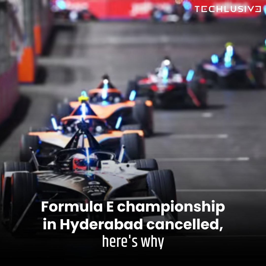 TechlusiveOFCL's tweet photo. The February 10 Formula E race would have been the fourth round of the season and the only official FIA world championship event in India this year.
Full Story: https://t.co/B8vug3GUMa
#eRace #Hyderabad #championship #techlusive #techupdates #TechNews https://t.co/Pgis6kTV9t