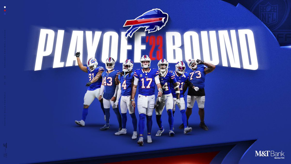JasonMeabon's tweet image. AFC East Champs. Let’s Fucking Go Buffalo!!
