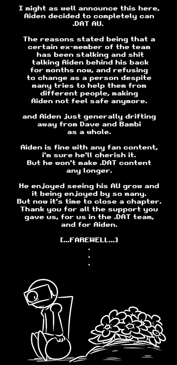 mapledrawsdnb's tweet photo. Goodbye .DAT AU.
#daveandbambi https://t.co/iRRVn7dKYD