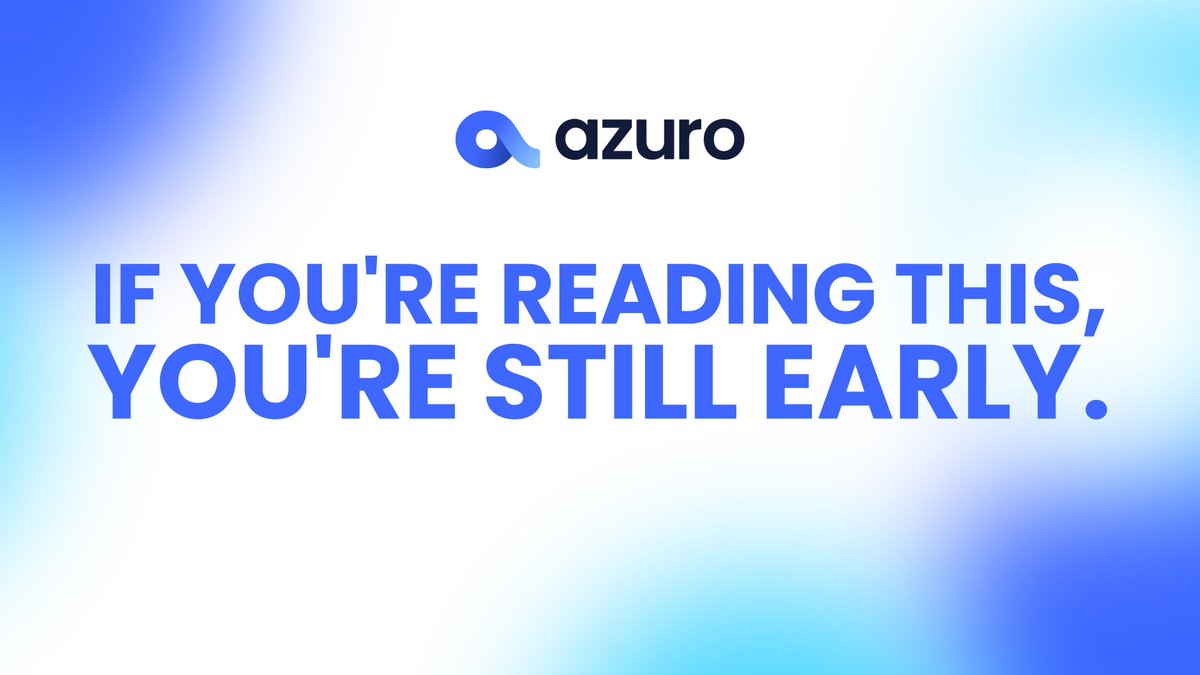 It's been over half a year since I've been diving into the world of decentralized betting with <a href="/azuroprotocol/">azuro 🌊</a>. 
Is it too late for you?🤔
1) Let me share a quick refresher for y'all newcomers &amp; some tips on how to get involved!
#Azuro #GambleFi