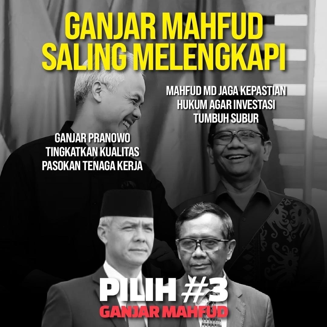 Ganjar Mahfud Hebat #Coblos3 #GanjarMahfudM3nangDebat #3GM #DebatCapres      Oh