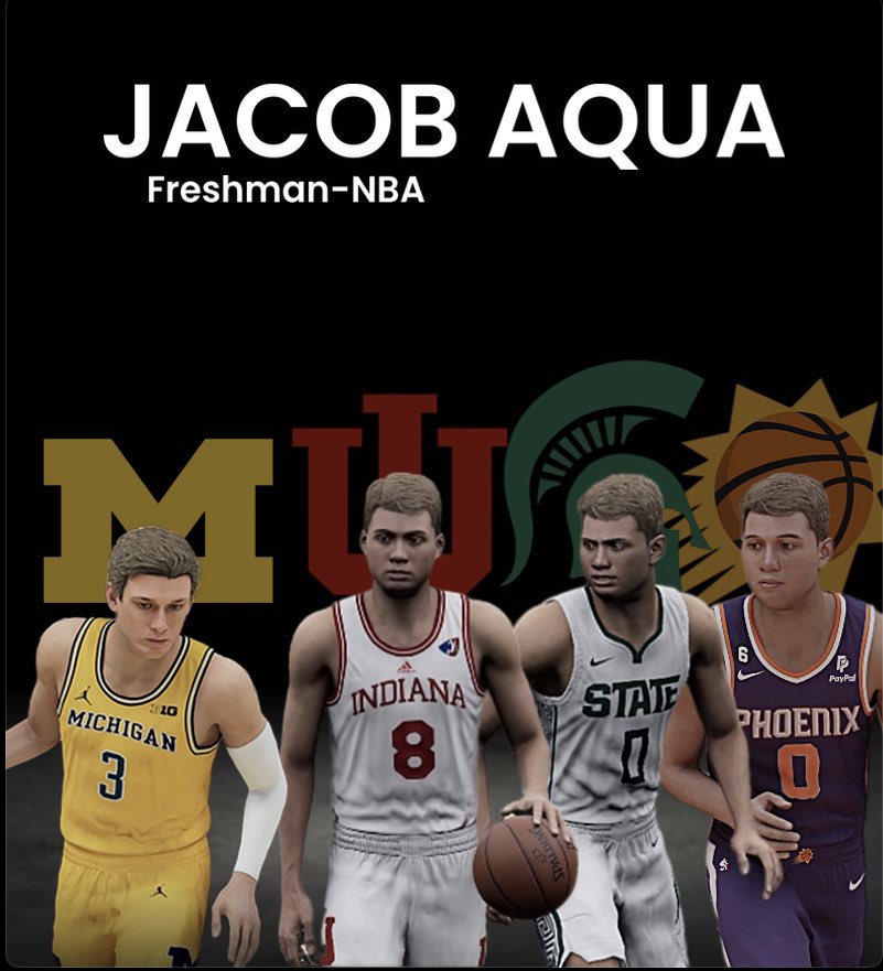 Jacob Aqua’s Journey from freshman year to rookie year in the NBA