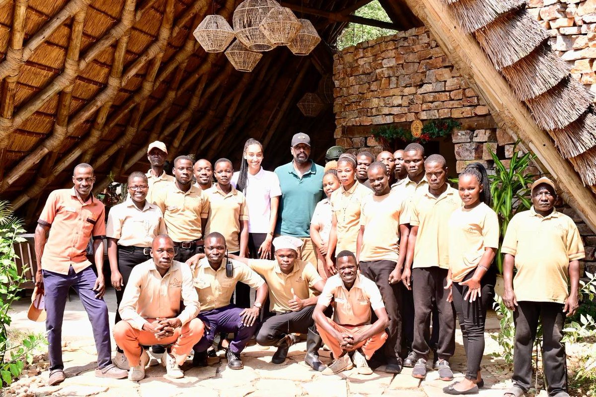 mkainerugaba's tweet photo. Over the festive season, my family and I visited 'Kabalega Falls National Park'. I prefer this original name to the one given to it by the colonialists. I was happy to see that tourist numbers now exceed those in 2019, before the pandemic. With a little more improvement in facilities and marketing the numbers can go a lot higher. I thank @ugwildlife and @UgTourismBoard for the work they are doing in protecting our wildlife resources and marketing them. We can achieve a lot more! I also thank the management and staff of @Nilesafarilodge for taking excellent care of us. Winston Churchill called Uganda the 'Pearl of Africa', I would go one more and call it the 'Jewel of the World'.