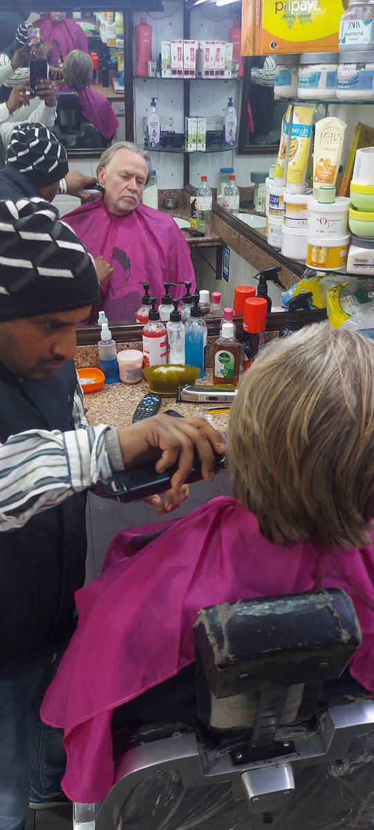 AusHCIndia's tweet photo. Got a quick beard trim this morning at Max Hairdresser near the office. Great service! Go Local! #VocalForLocal #AusomeIndia 🧔♂️ #GoDesi https://t.co/MDzLJOFVPc