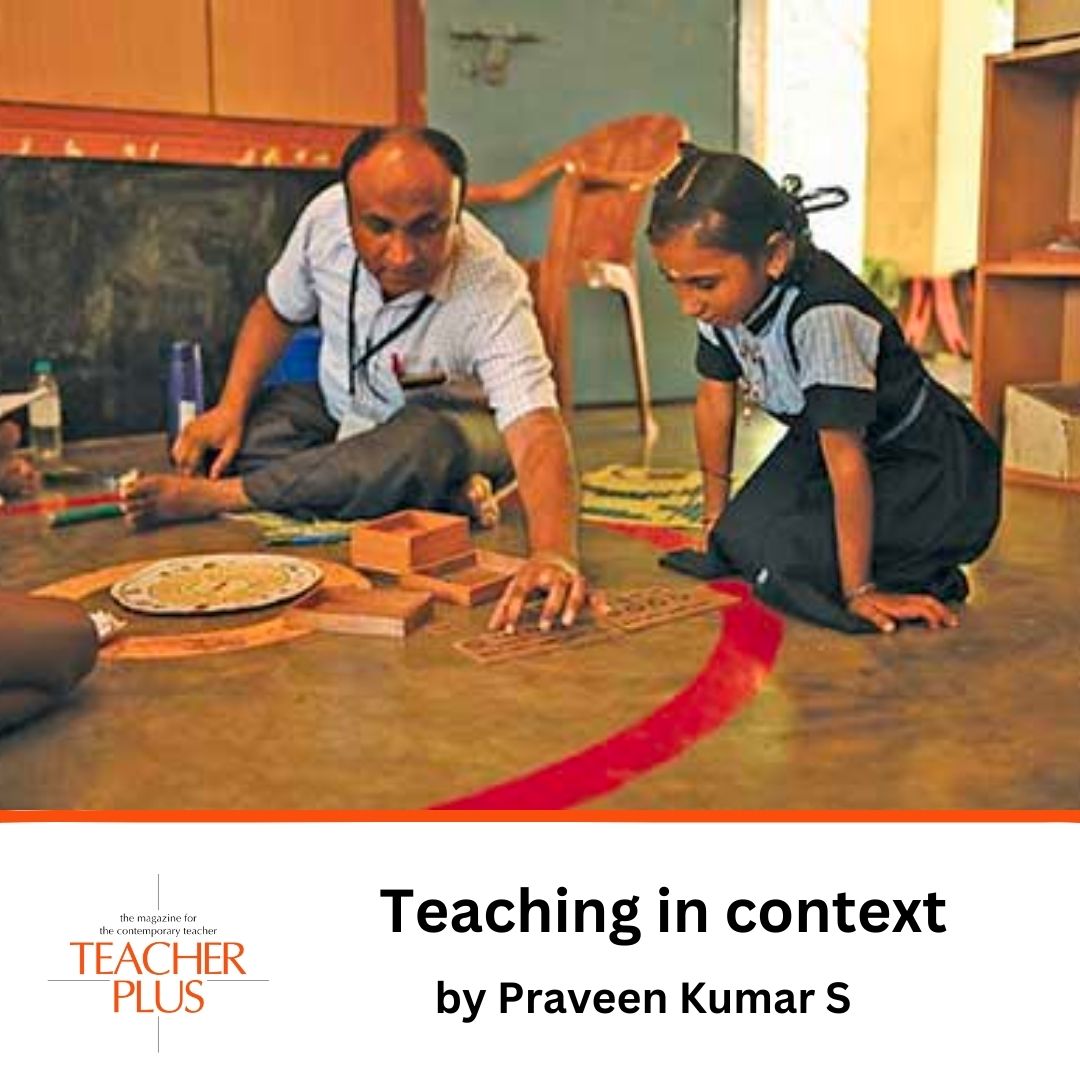 <a href="/rajuspk/">Praveen Kumar Sayyaparaju @rajuspk</a> focused on making abstract concepts tangible for rural students. One activity involved fractions, taught through cakes! Most students chose a logical answer, but one stood out with his chosen answer.

Read the case study here: bit.ly/48jEYmN

#TeacherPlus