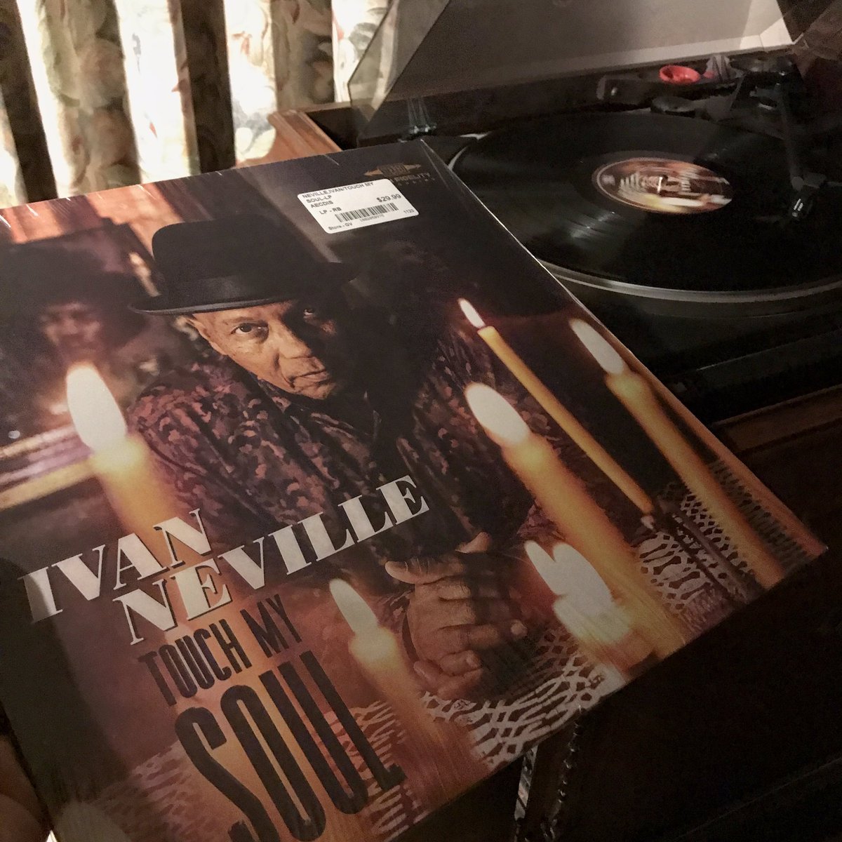Currently spinning the new @IvanNeville record, here in #CookieLadysWorld. Really wishing someone (“cough, @FirstAvenue, cough!”) would book @dumpstaphunk up here, too. C’mon; maybe a co-book with @TheCedar or @AmsterdamBar651 ? #infunkwetrust