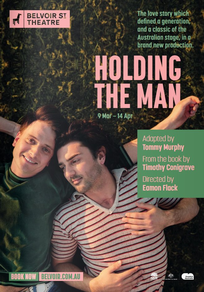 MattAkersten's tweet photo. Don't miss seeing one of Australia's greatest love stories on stage - Holding the Man at @BelvoirSt soon.

https://t.co/SRhygAe6hG https://t.co/g1eNLvyqt3