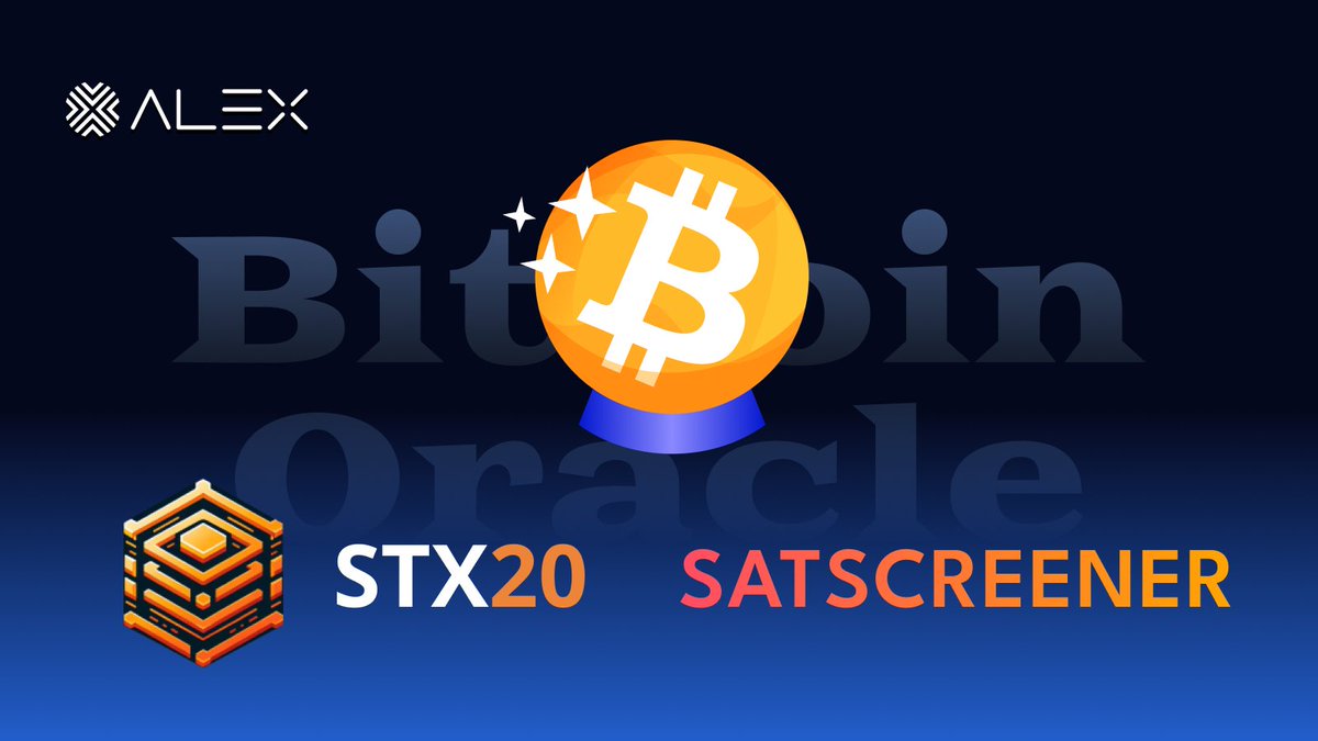 ALEXLabBTC's tweet image. 🌊Riding the Wave of Enthusiasm: #STX20 Meets #BitcoinOracle for Community-Driven Trading

Hallo STX20 Enthusiasts,
Reflecting the incredible enthusiasm you&apos;ve shown, we&apos;re excited to share a significant update: STX20&apos;s leading indexers, @stx20stacks and @SatScreener, are now…