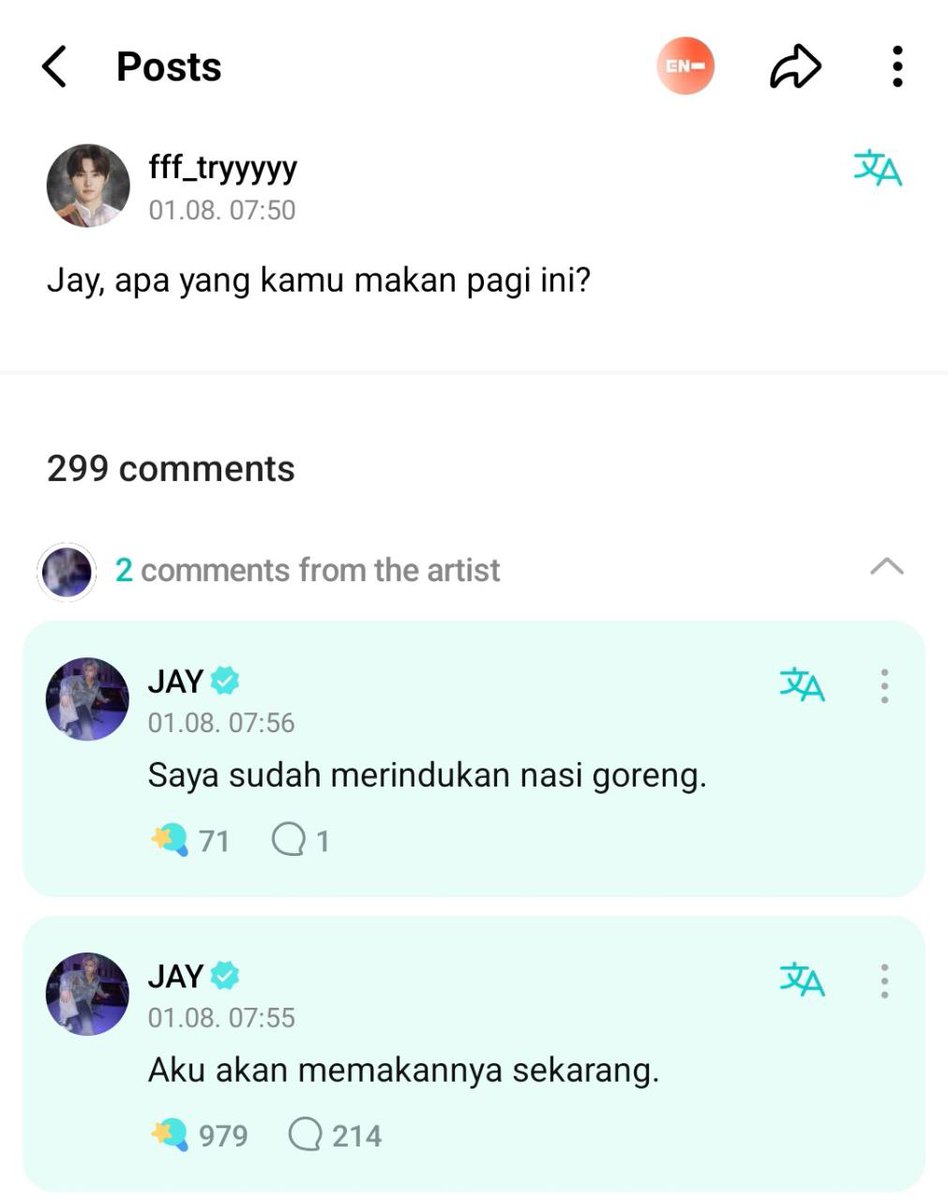 enginafess's tweet photo. -en kagett nasi goreng masih di mention 😭😭 https://t.co/1OGvjRsHvF