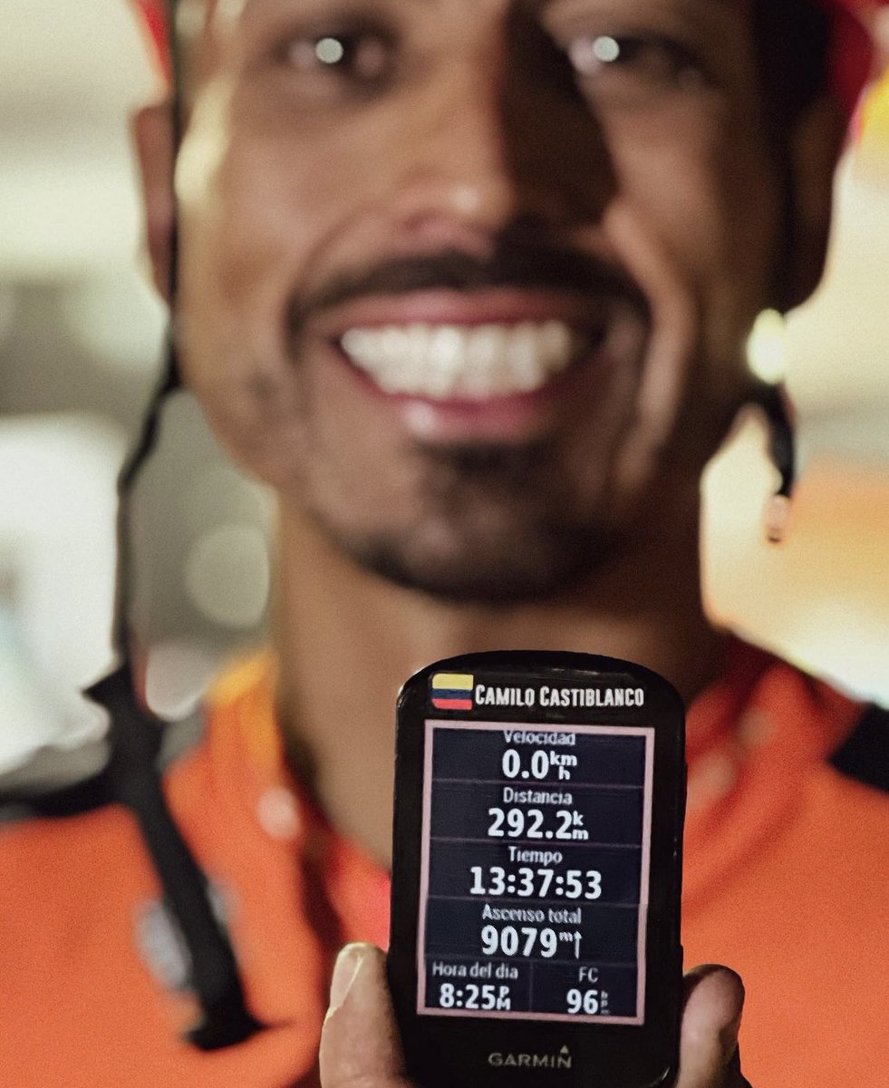 opaisdociclismo's tweet photo. Camilo Castiblanco 🇨🇴 bateu o desafio “Everasting”.

Uma única atividade e 8,848m de altimetria acumulada. https://t.co/hXExnUD8q4