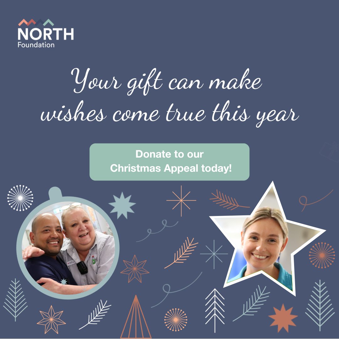 Make wishes come true this year. Knowing we have your support now means we can plan for the future and grow our healthcare services and innovative medical research within #NthSydHealth. To make a tax-deductible donation today, please visit bit.ly/45Z08oj #healthcare