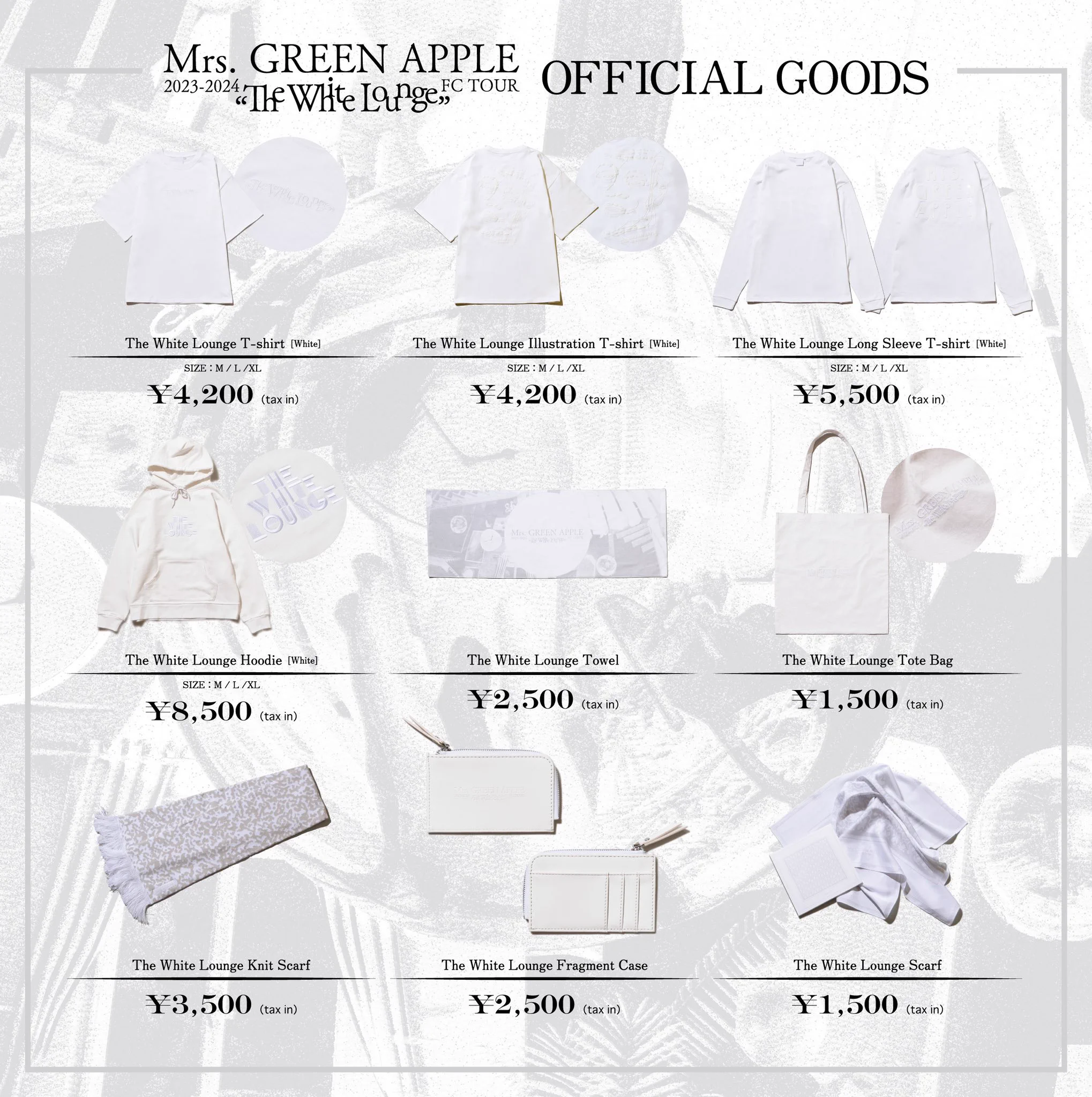 MrsGreenApple過去販売グッズ8点セット Mrs. GREEN APPLE on X: 