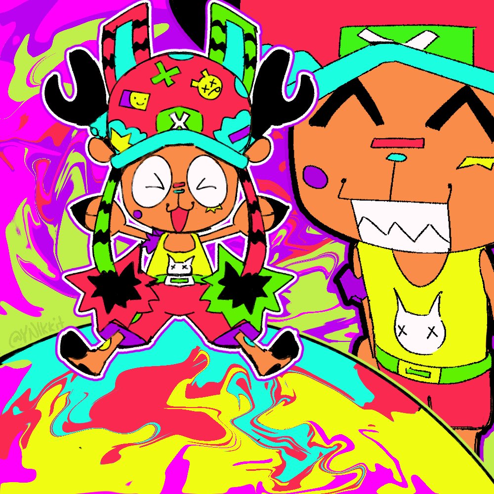 YNikkit's tweet photo. Guess who made a chopper design just cuz I felt like mixing colors together https://t.co/WRdSYGTj6v