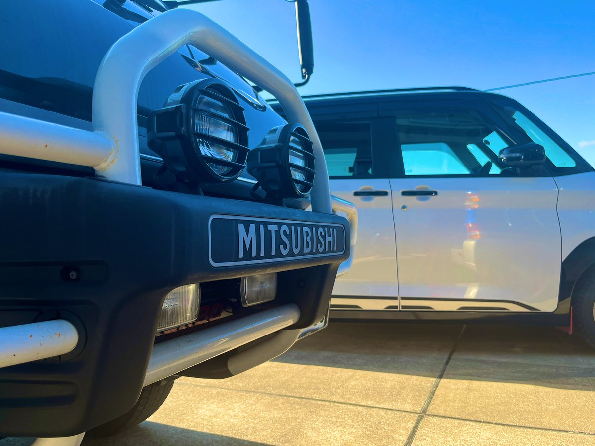 Whiteelimi's tweet photo. 時代を感じるDELICA😛

#デリカミニ
#デリカスターワゴンターボ
#MITSUBISHI
#DELICA https://t.co/eQ59f3C4a9
