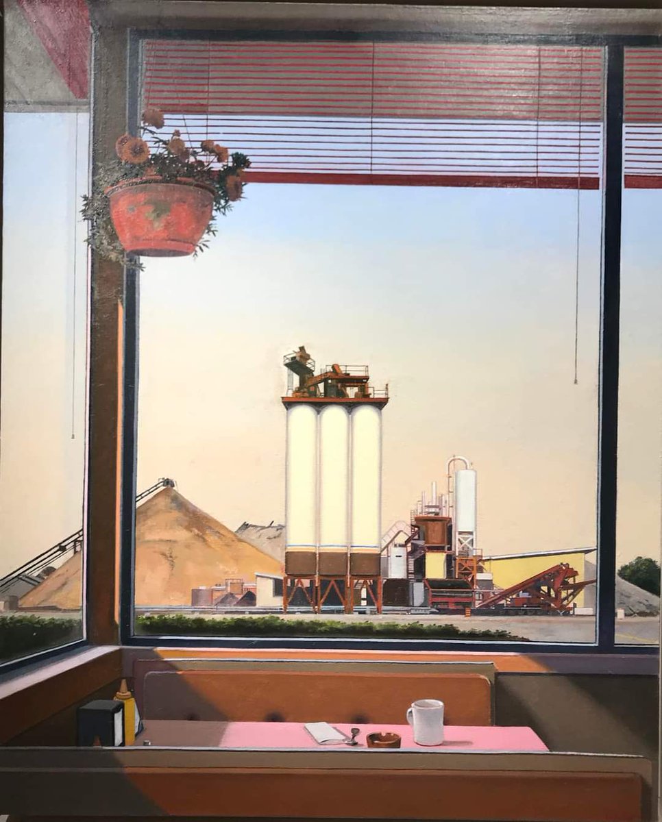 JOHN MOORE (b. 1941)
Vacationland, 2019, Oil on canvas