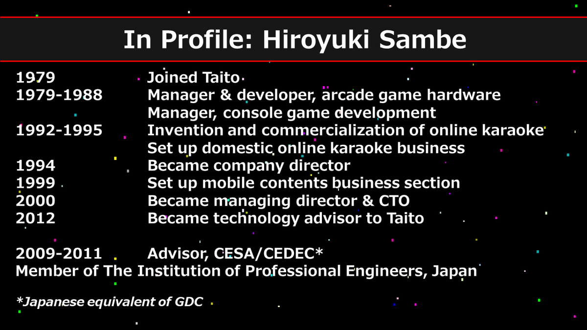 TaitoCorp's tweet photo. 2/2
Advancements in display methodology
🔵Early-mid 1970s
TTL (non-CPU-based)
Speed Race (1975)
🔵Mid-late 1970s
CPU + bitmap
#SpaceInvaders (1978)
🔵1980s
Sprites-based
Darius
🔵1990s
DSP usage, early 3D games
#TopLanding (1988) https://t.co/hfl4AuUJ4J
