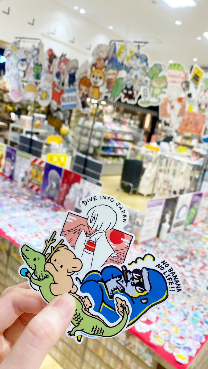 おはようございます！ 本日もB-SIDE LABELステッカー出張販売会、元気