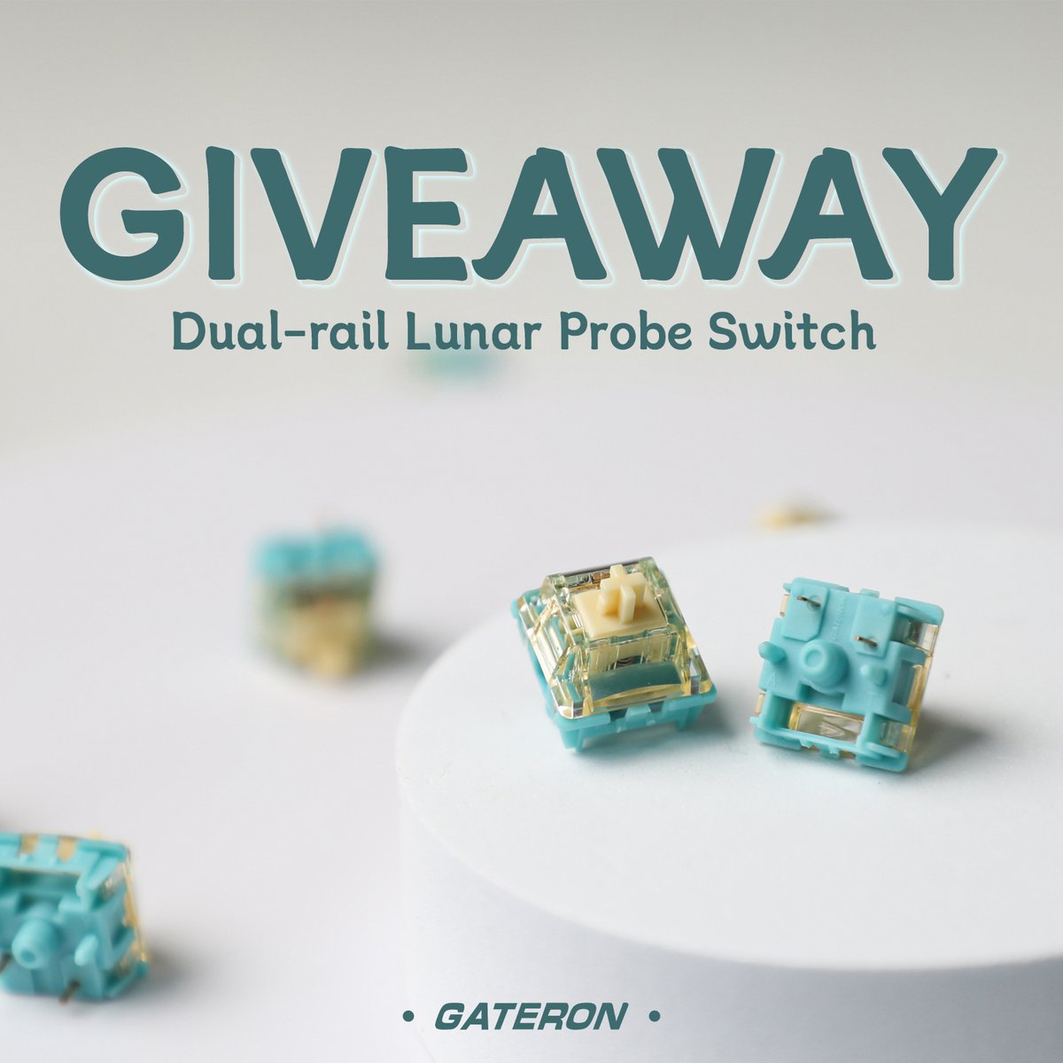🥳Who will be the lucky winner?

To join the giveaway:
1. Follow <a href="/GATERONOfficial/">GATERON</a> ;
2. Like this post ;
3. Comment "Lunar Probe" and tag 3 friends.

Winner: 1
Prize: 105pcs Lunar Probe Switches

Start now and end on January 15, 2024!
GOOD LUCK!