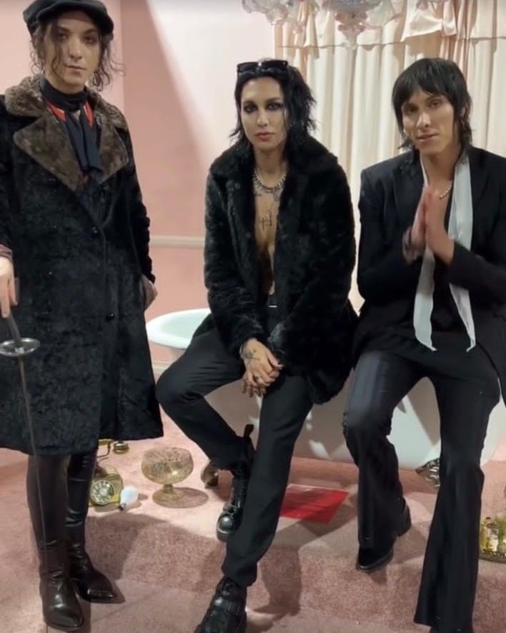 themosaga's tweet photo. Palaye royale is the band that inspired the newest volume of the emo saga created by @christine_leith . Get a free sample today exclusively in @AmazonKindle &amp; @GooglePlay Books https://t.co/yUHg6lol1G