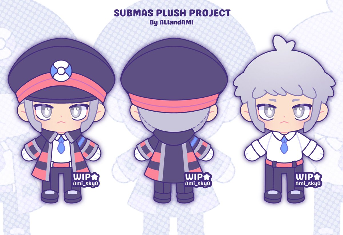 Ami_sky0's tweet image. Here’s the finished turnaround of the Ingo plush!✨ Feel free to share any thoughts on the design!!💖
♡˚✧₊ Likes/ RTs always appreciated!! ₊✧˚♡
#Pokemon