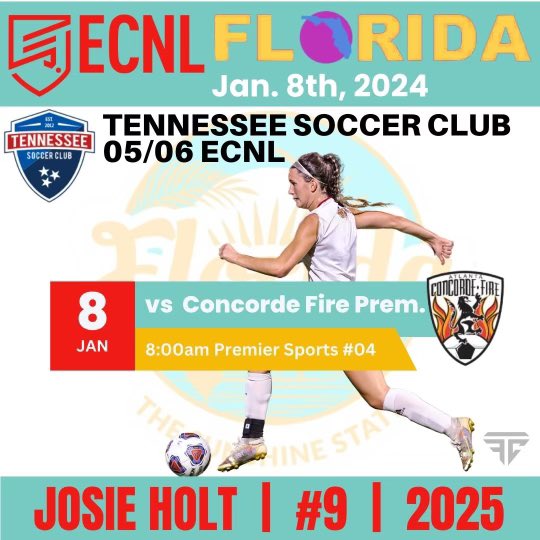 Josie Holt (@josieholt06) on Twitter photo Ready for day 2 of Florida Showcase! #ECNLFL <a href="/TravisFravel/">Travis Fravel</a> <a href="/TSC06GirlsECNL/">Tennessee SC 06 Girls ECNL (no longer active)</a> Ready for day 2 of Florida Showcase! #ECNLFL <a href="/TravisFravel/">Travis Fravel</a> <a href="/TSC06GirlsECNL/">Tennessee SC 06 Girls ECNL (no longer active)</a>