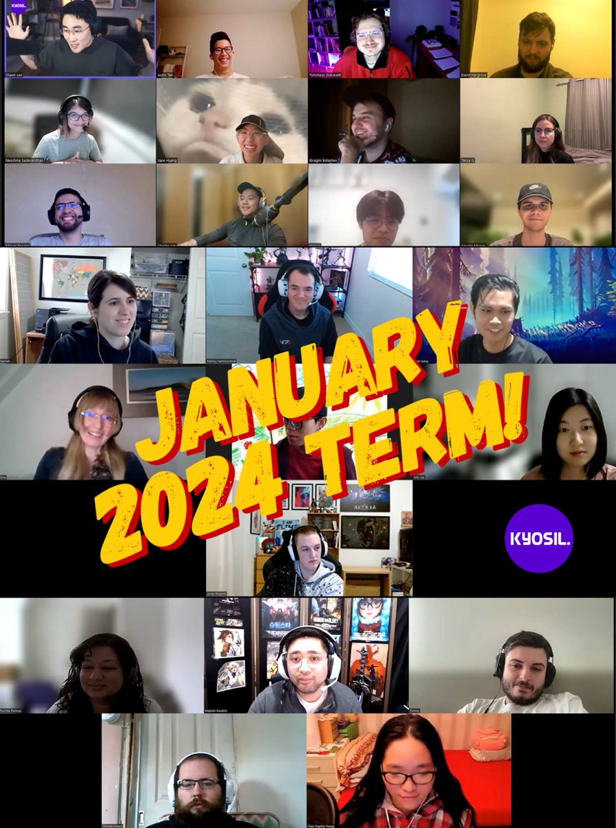 January 2024 Term is officially underway! 
.
.
🎓Enrollment Opens March 4th
💻 Apply now at kyosil.com/apply
.
.
#animation #3danimation #kyosil #animator