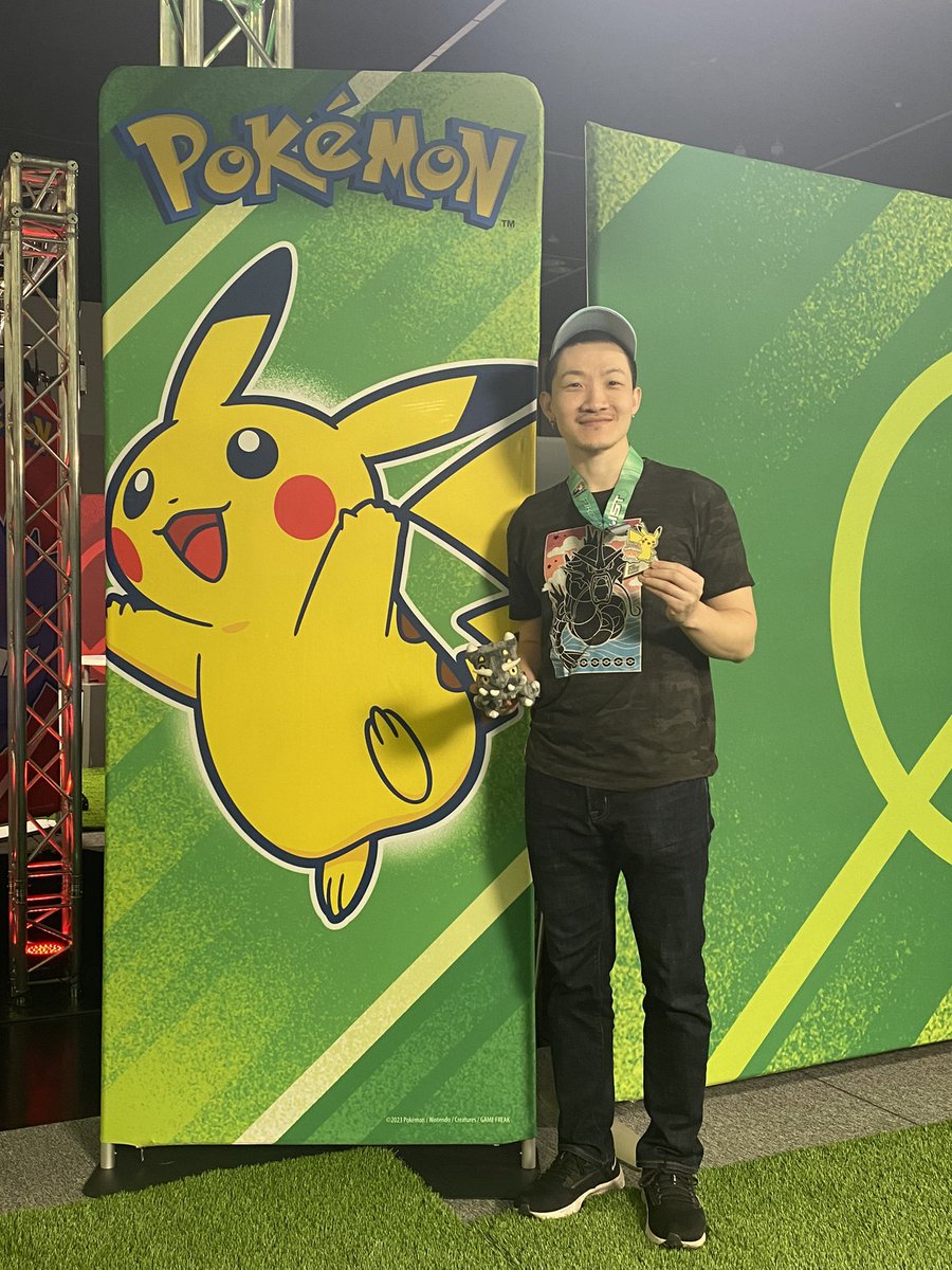 I can’t be upset about another 2nd place finish. 3 for 3 Grand Finals runs with Bastiodon on the squad. 

Shoutout to @AbhinavDutt9 for the impressive performance all weekend! Looking forward to see him kill it at Worlds! 🔥

Shoutout to all the homies for the support! ❤️

And as