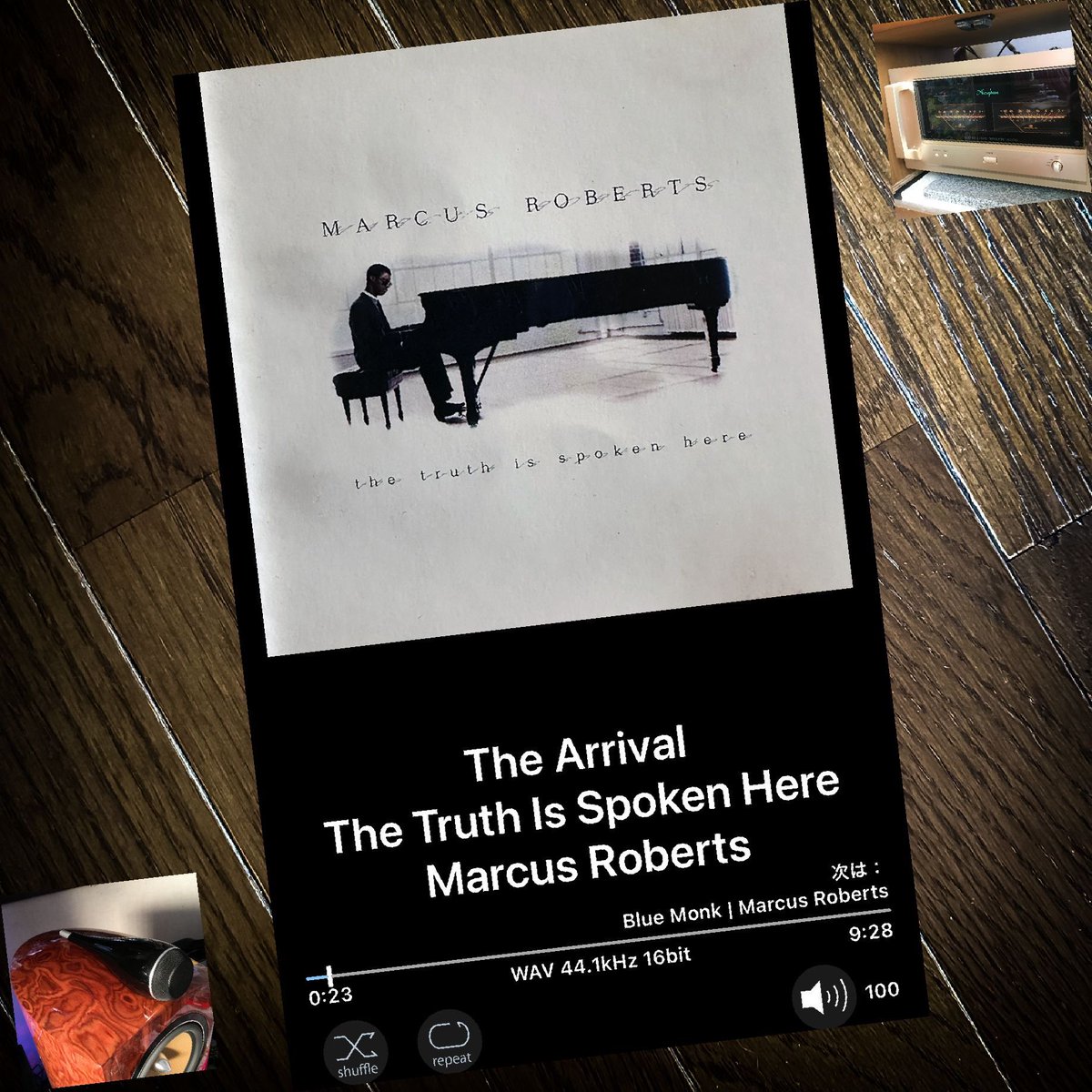 busso156's tweet photo. おはようございます☀️
The Truth Is Spoken Here / Marcus Robertsを聴いてます🎹🎶
今日は成人の日ですね。新成人の皆様、おめでとうございます🎉㊗️🎊
#MarcusRoberts
#Accuphase
#bowerswilkins https://t.co/zSzO0nqW81