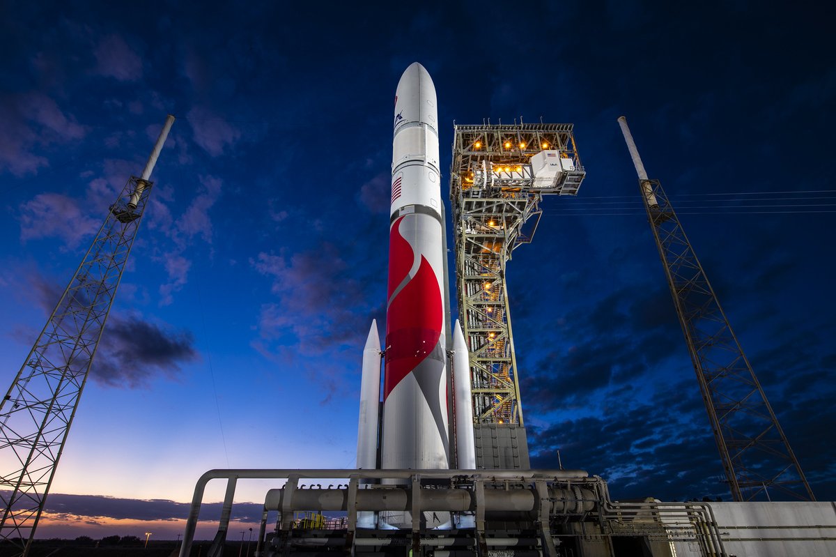 ULA Launch Director Tom Heter authorized tanking operations to begin, and the countdown has resumed to fuel the #VulcanRocket with nearly a million pounds (454,000 kg) of cryogenic propellants. Liftoff of #Cert1 is targeted for 2:18amEST (0718 UTC). bit.ly/vulcan_cert1