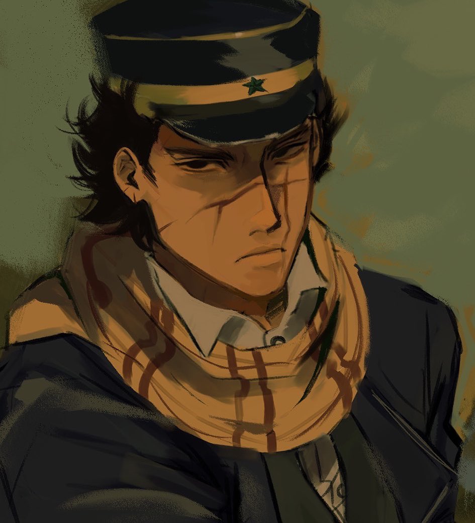 blue0pon's tweet photo. #goldenkamuy #fanart https://t.co/hDKDuIyGO9