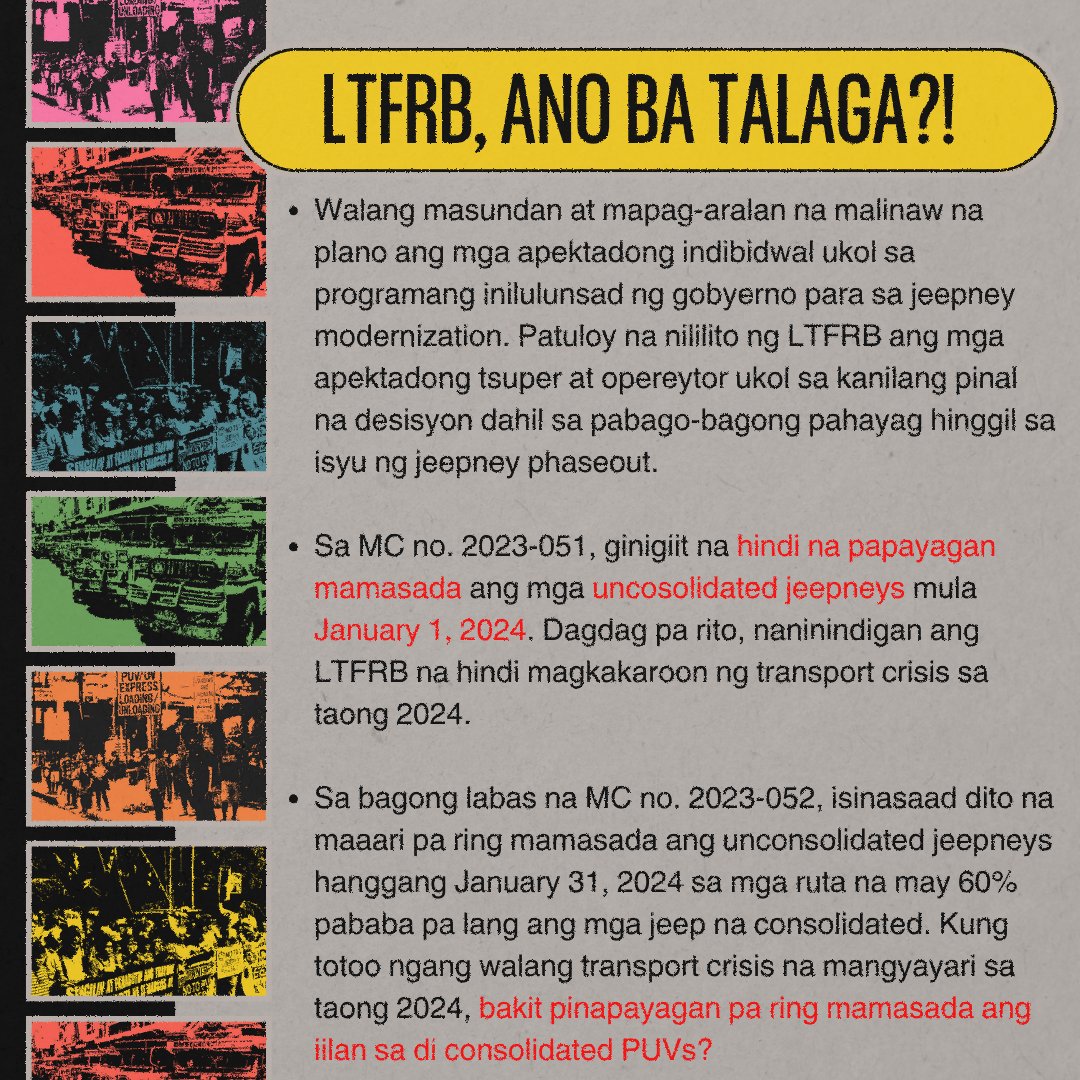 PandaySiningPUP's tweet photo. Akala ko ba Jeepney Phaseout na? Bakit may mga jeep pa din sa kalsada?

#NoToPUVModernization #NoToFranchiseConsolidation https://t.co/cJl0BxmJzB