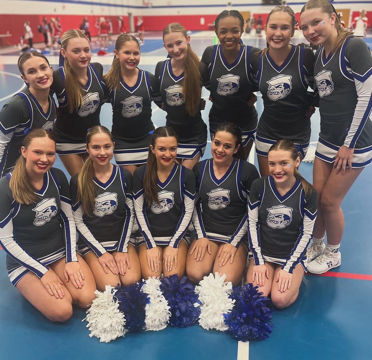 Game Day is coming home as OAC State Champions and GRAND CHAMPIONS. These ladies beat 27 other teams today! Traditional did outstanding and placed 5th in a tough division! #AnchorDown #35Days