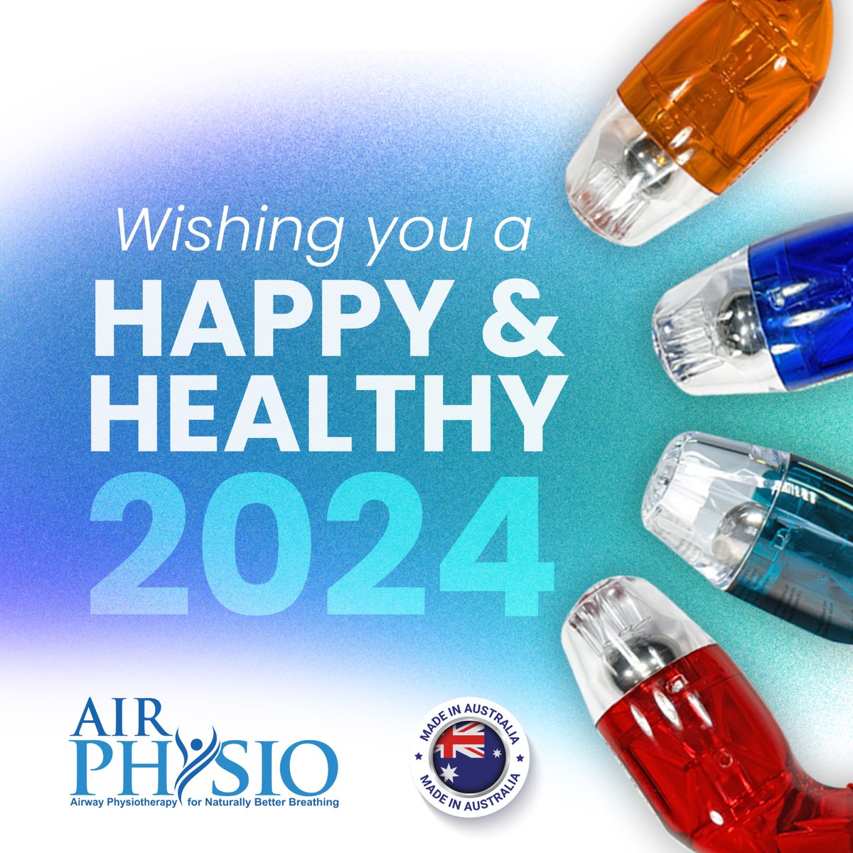 airphysio's tweet photo. 🎉 Wishing you a Happy New Year from AirPhysio! 🍃 As we enter 2024, prioritize your health with AirPhysio. Just five minutes daily can enhance lung strength, clear airways, and boost resilience. Here's to a vibrant year ahead! 💪🌟 https://t.co/NUOCAFmawr