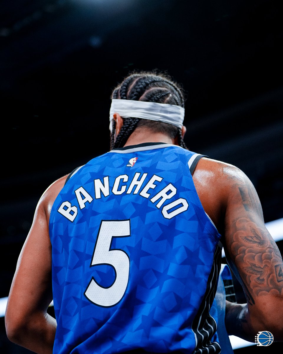OrlandoMagic's tweet photo. Paolo Banchero's last five games:  

28 pts, 9 reb, 7 ast 
27 pts, 12 reb, 6 ast 
43 pts, 4 reb, 5 ast 
32 pts, 10 reb, 11 ast  
35 pts, 10 reb, 4 ast

⭐️ » https://t.co/54hY7Lesca https://t.co/r22KJ75aKA