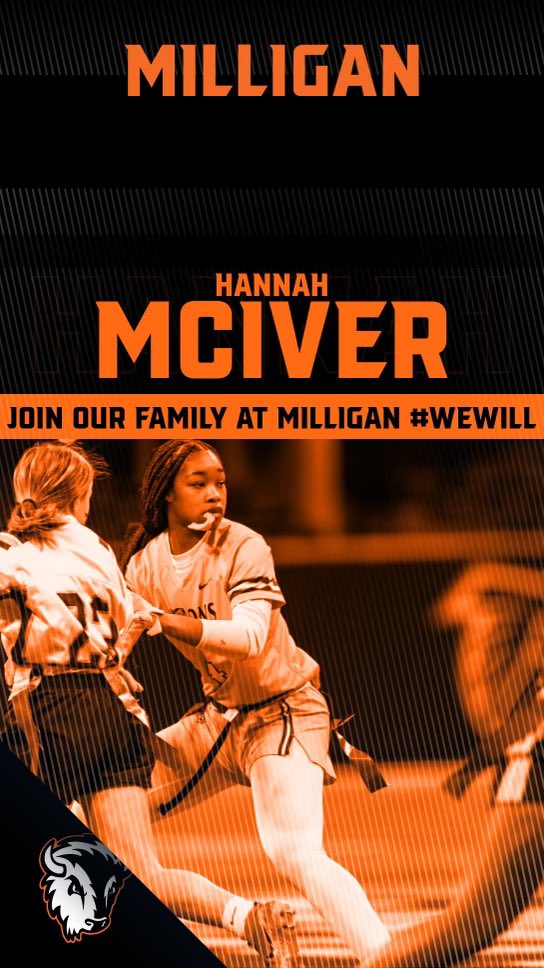 #AGTG after a great talk with Coach Witten I am blessed to receive a flag football offer from Milligan University 🧡  
#GOBUFFS